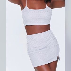 NEW Forever21 Light Blue 2-Piece Set